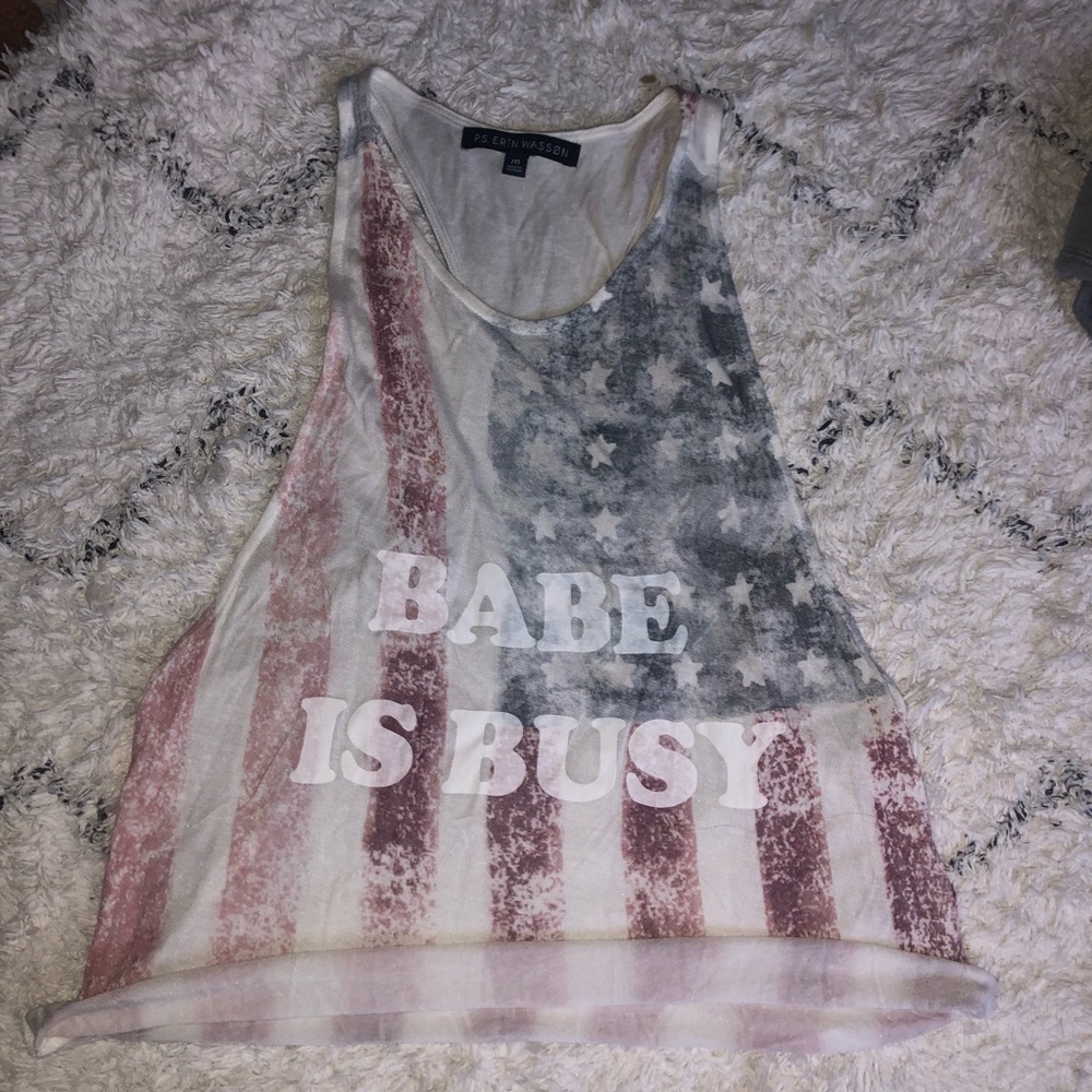 nwot cropped tank top